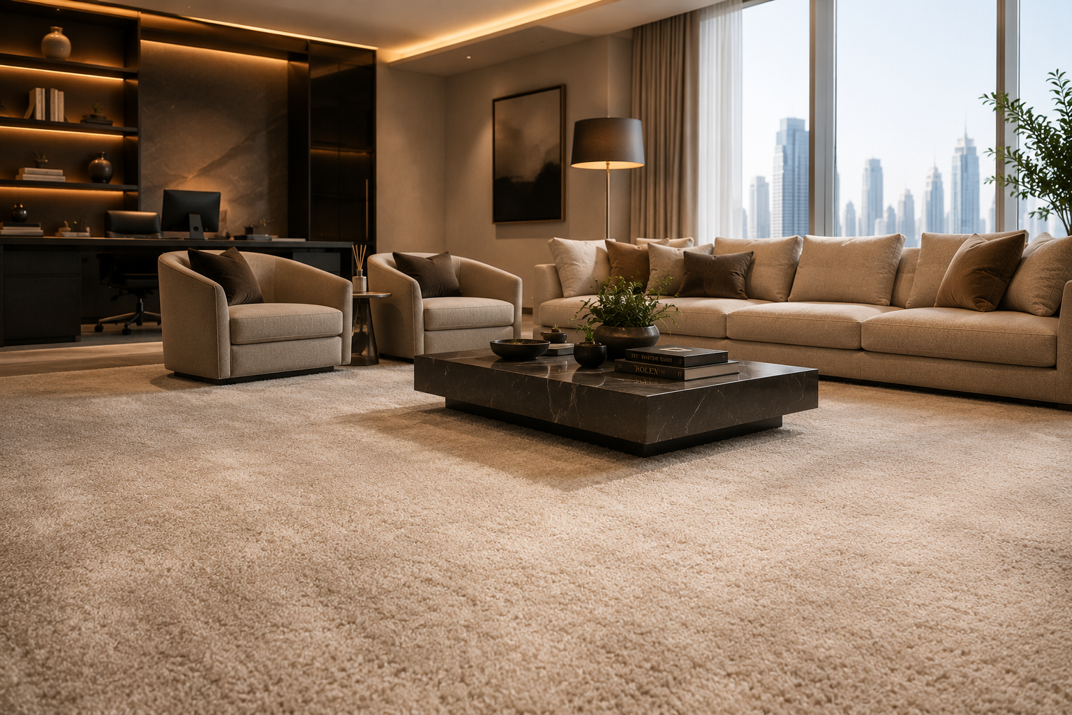 Clean and Fresh Carpet Interior
